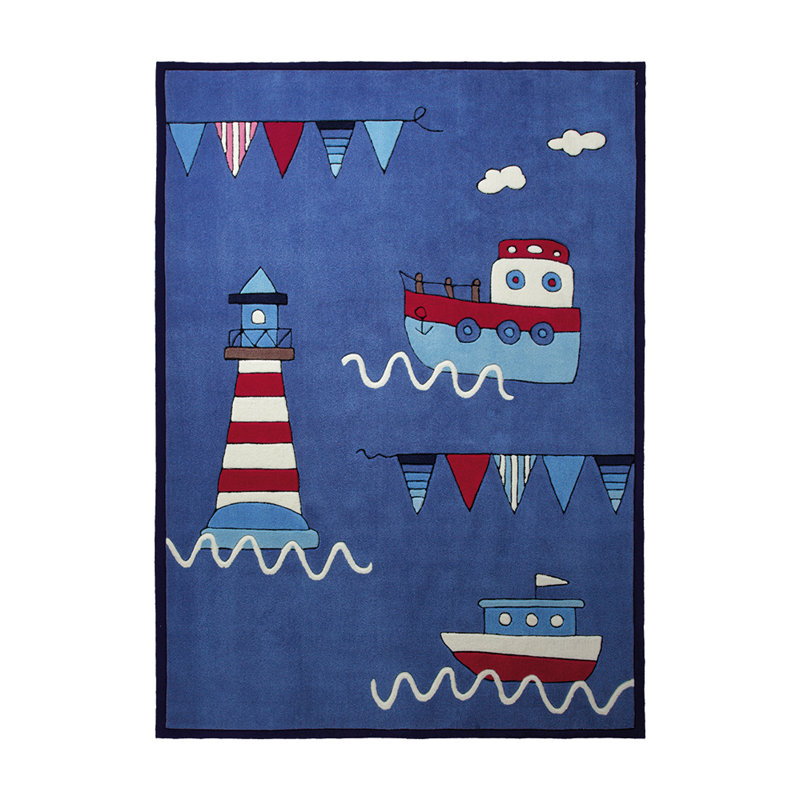 Captains World Hand Woven Area Rug, 70 x 140cm