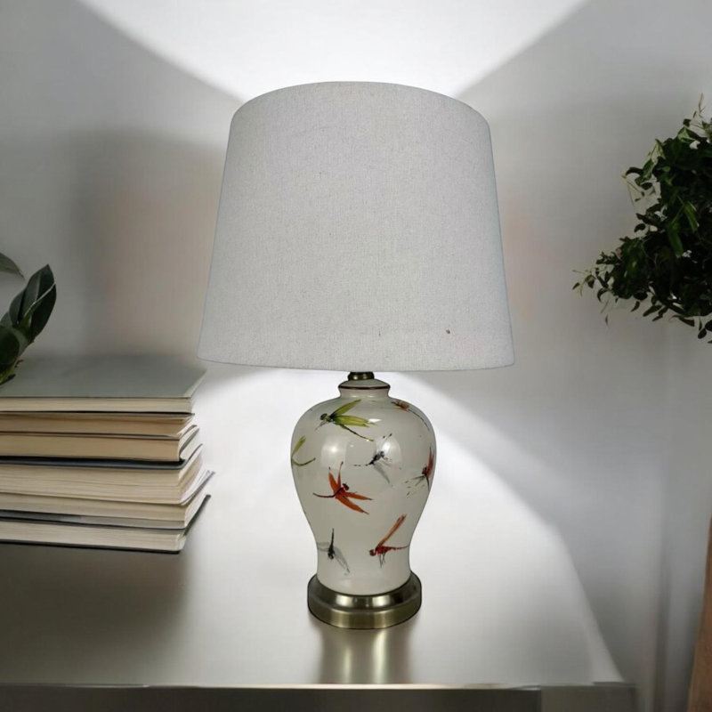 Snaresbrook Ceramic Table Lamp, White