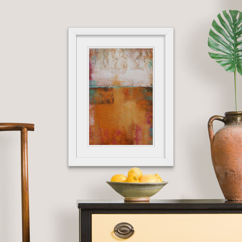 « front row », impression, Cadre blanc, H 26 po x l 20 po x P 1 po