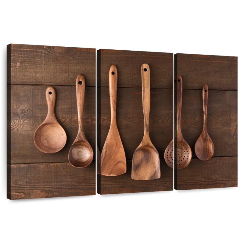 Ustensiles de cuisine en bois Senne, H 24 po x l 38 po