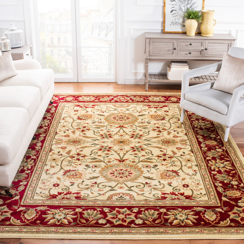 Tapis oriental Klose Performance, Rectangle de 11 pi x 15 pi, Ivory/Red
