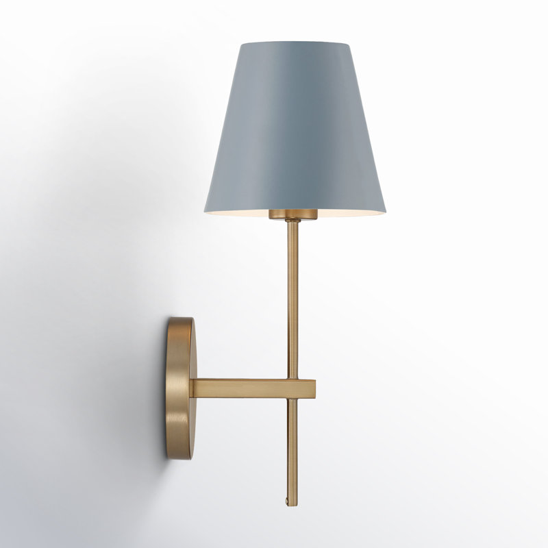 Kinston Steel Wallchiere, Blue