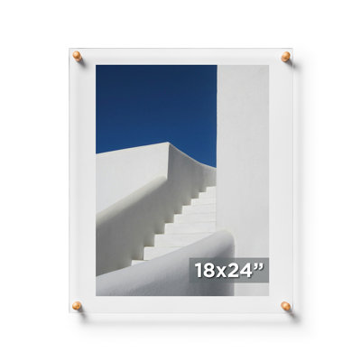 Devian Clear Acrylic Floating Picture Frame