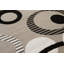 Tapis argenté / noir Gober-611541852