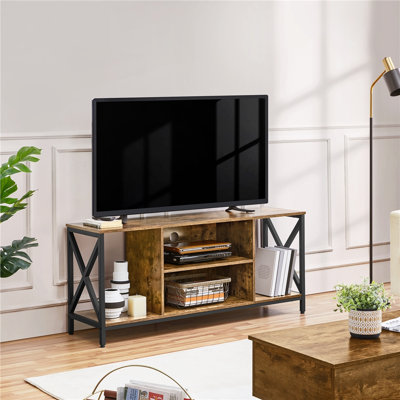 55" Wood TV Stand for 65 inch TV for Living Room