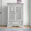 Commode à porte miroir avec 3 tiroirs Exmouth