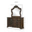 Commode 9 tiroirs avec miroir Arvo