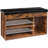 Colesha Faux Leather Upholstered Storage Bench