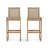 Clanton Wicker Outdoor 30.25'' Bar Stool
