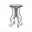 Table d'appoint ronde ronde en céramique