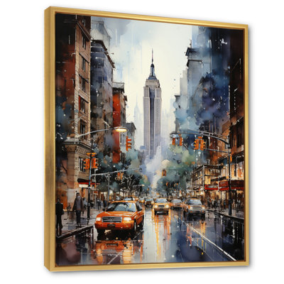 Art mural sur toile Bettiège New York That Never Sleep II - New York