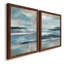 «Distant Drama I», ensemble de 2 peintures sur toile encadrées-654027376-654027390