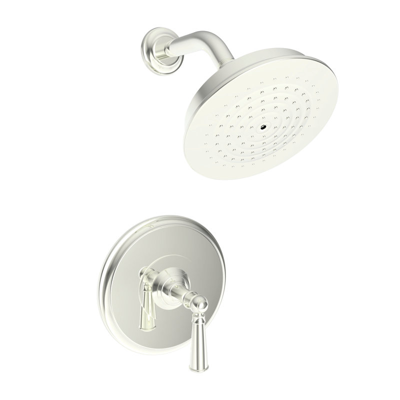 Aylesbury Balanced Pressure Shower Trim Set with Shower Head, Polished Nickel