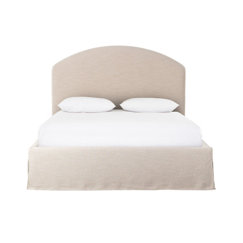 Oasley Slipcover Bed-Savoy Coffee-Queen, Savoy Parchment, King