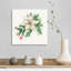 White Poinsettia - reproduction d'art sur toile-182572298-182572312