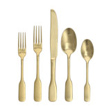 Fortessa Ashton 18/10 Stainless Steel 20 Piece Flatware Set (Service for 4)