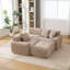 Canapé modulaire rembourré en mousse rembourré de mousse l 104 po-1930691424