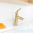 Single-Hole Single-handle Bathroom Faucet with Drain Assembly-54835375