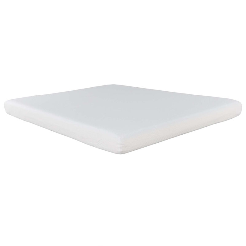 6 po Matelas ferme en mousse viscoélastique imprégnée de gel pour lit double