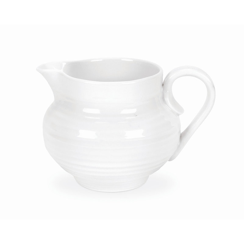 Pichet Portmeirion Sophie Conran-crème 10 oz, Blanc