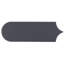 Airy 2.83 in. x 7.67 in. Fishscale Matte Ceramic Wall Tile (5.15 Sq. Ft. / Case)-71854632