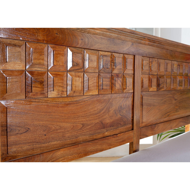 Oxford Solid Wood Storage Bed, Honey, Super King (6')