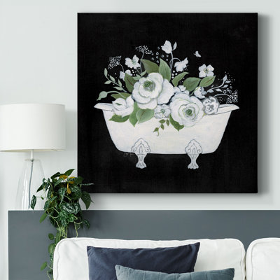 Charmant bain II sur toile