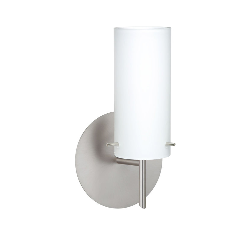 Armed Sconce, Satin Nickel