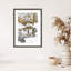 «Central Park Winter No 7» par Murray Bolesta, reproduction d'art encadrée sur bois-100672246