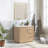 Cloverfield 36'' Single Bathroom Vanity with Cultured Marble Top-93496124-93496125