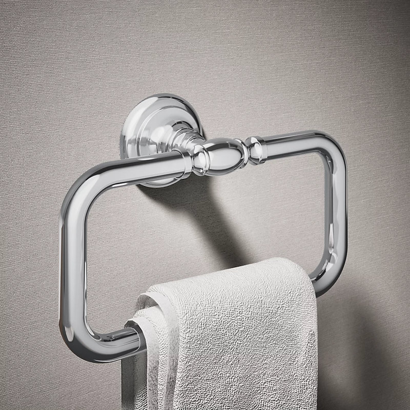 Artifacts Towel Ring, Chrome poli