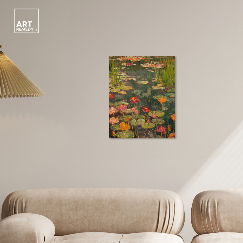 Afternoon Visit, Wrapped Canvas, 20" H x 16" W