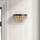 Alto 2 Light Dimmable Flush Mounted Sconce