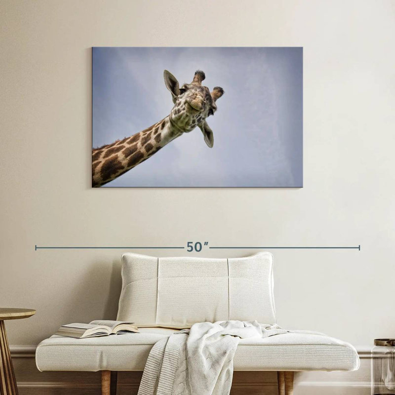 Brampt Giraffe Face, 26" H x 39" W