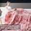 Faux Rabbit Fur Blanket Machine Woven Blanket-122585712-122585727