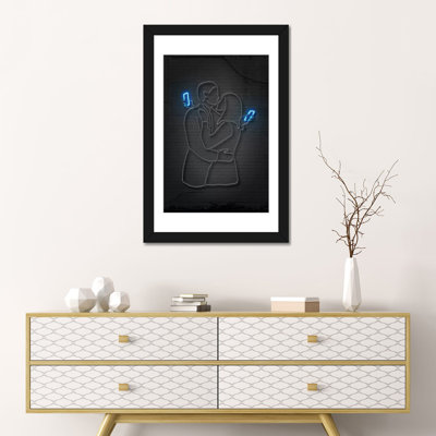 « mobile lovers », impression sur toile