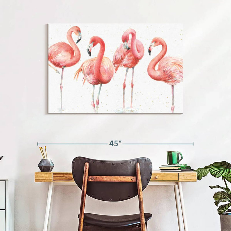 Brampt Gracefully Pink VIII, 26" H x 39" W