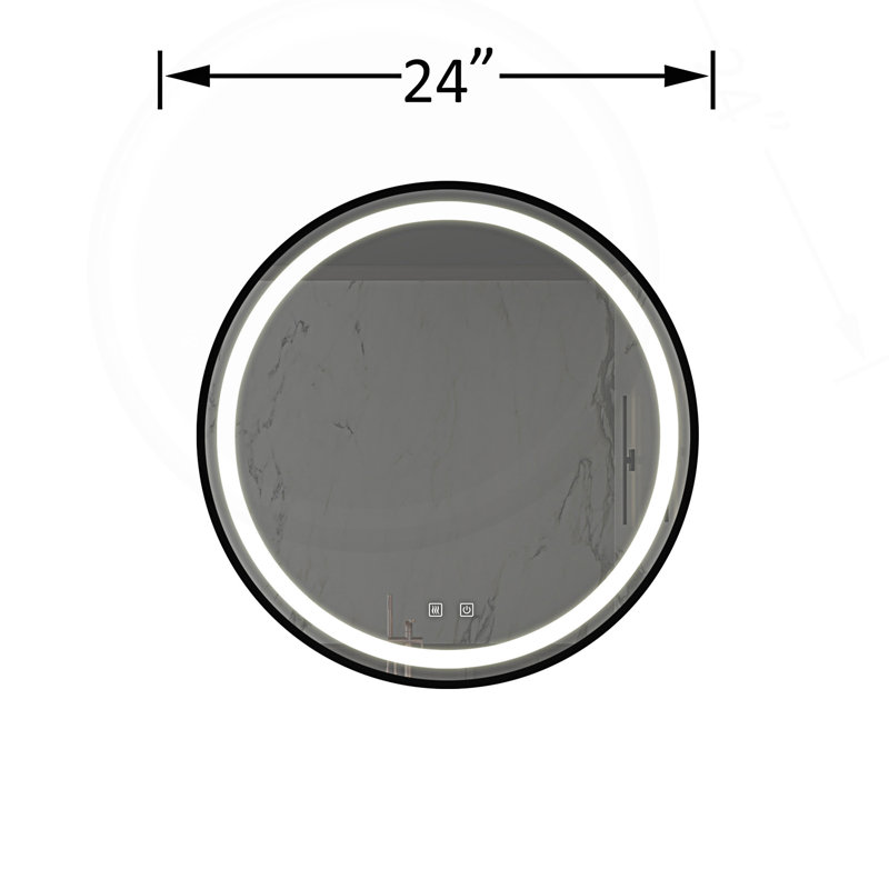 Miroir de salle de bain 24 po