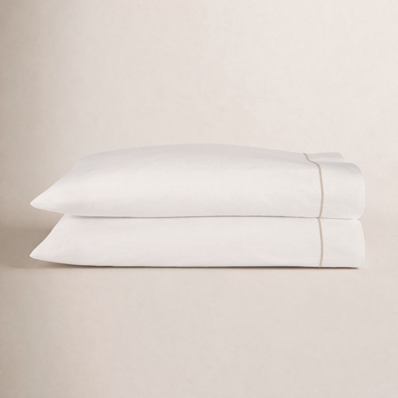 Boutique Percale Pillowcases, Linen, Standard Pillowcase