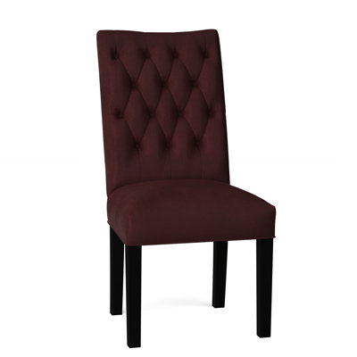 Chaise parsons capitonnée de 17 po de large Lucy