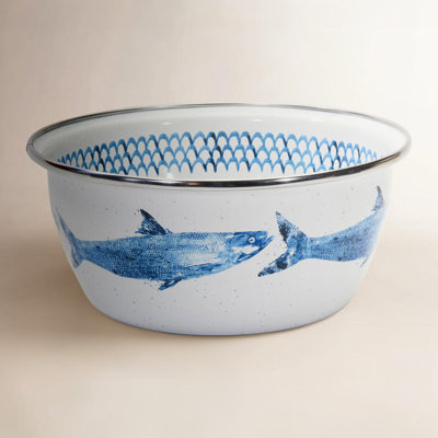 Fish Camp Cereal Bowl