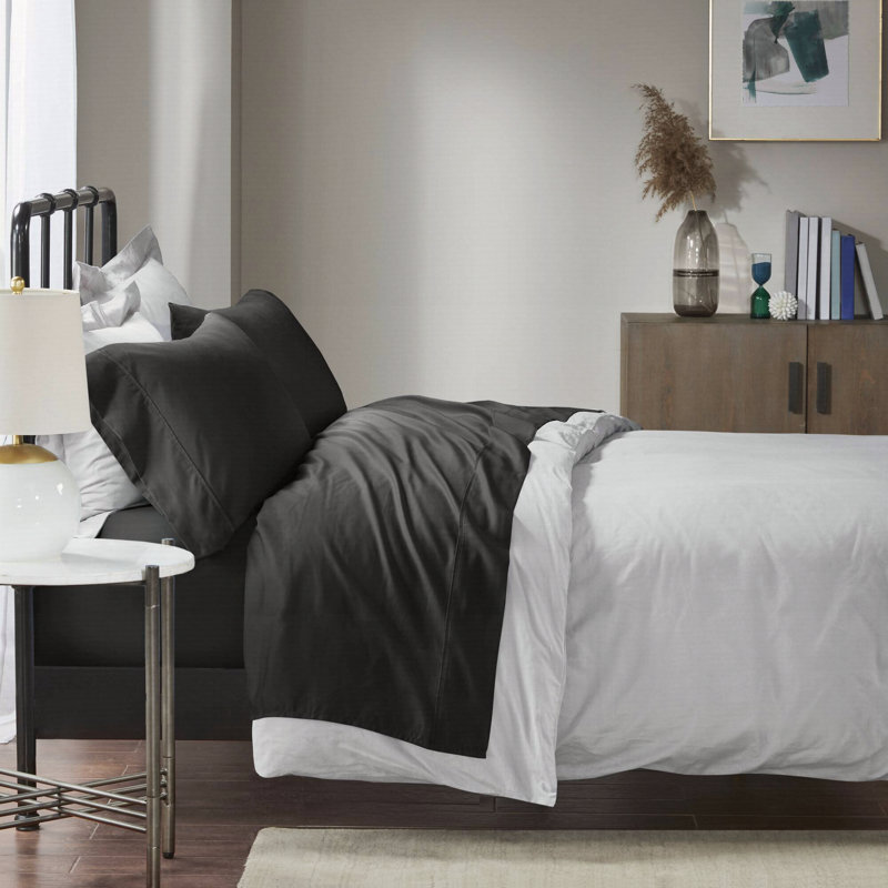 Ensemble de draps en mélange de coton de qualité supérieure pour une expérience de sommeil ultra-confortable