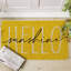 Paillasson jaune Hello Sunshine Summer