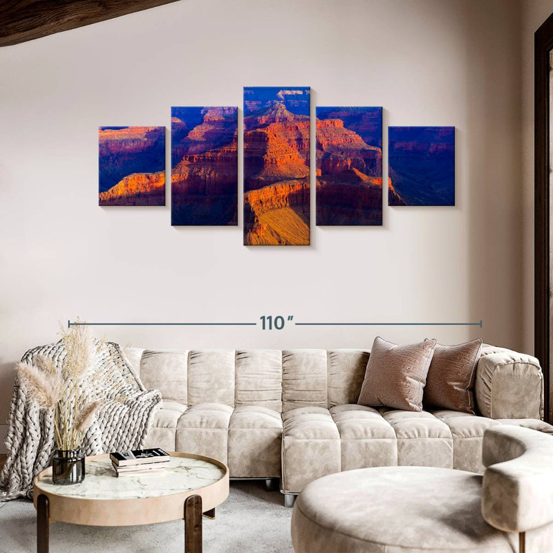 Ultramarine Grand Canyon, 42" H x 92" W
