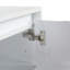 Armoire murale de salle de bain 24 po, 2 portes à fermeture en douceur, montage flottant, blanc brillant (emballage Kd)-129754304