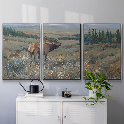 " Western Wildlife I " 3 - Pieces
