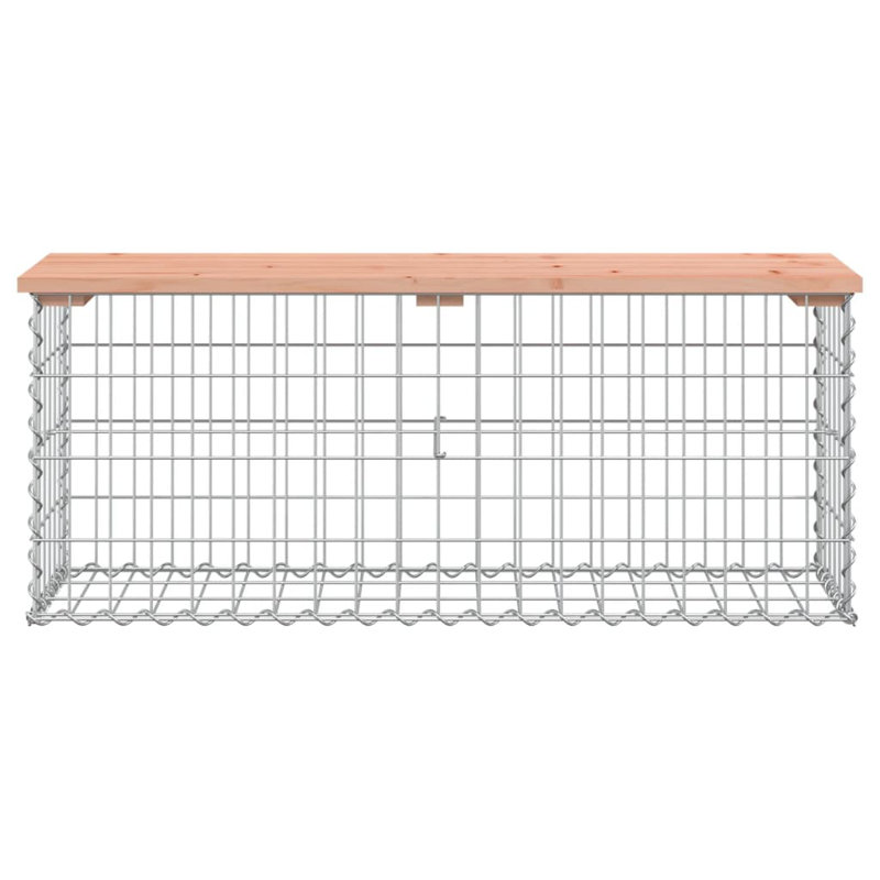 Banc de jardin vidaXL, Bois Douglas, H 16,5 po x l 40,6 po x P 12,4 po