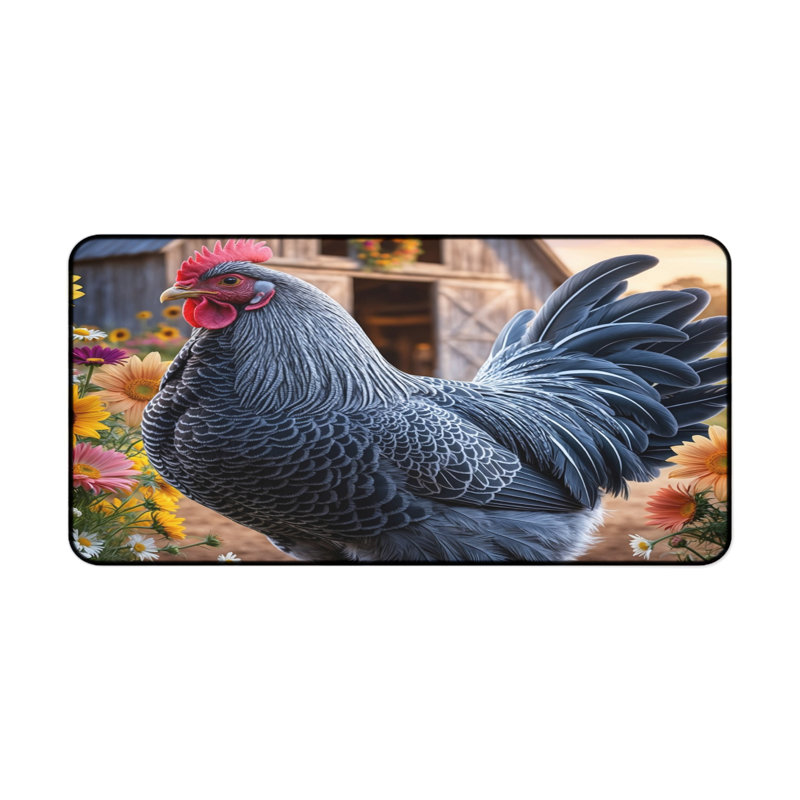 Polyester Desk Pad, 14.4x12.1