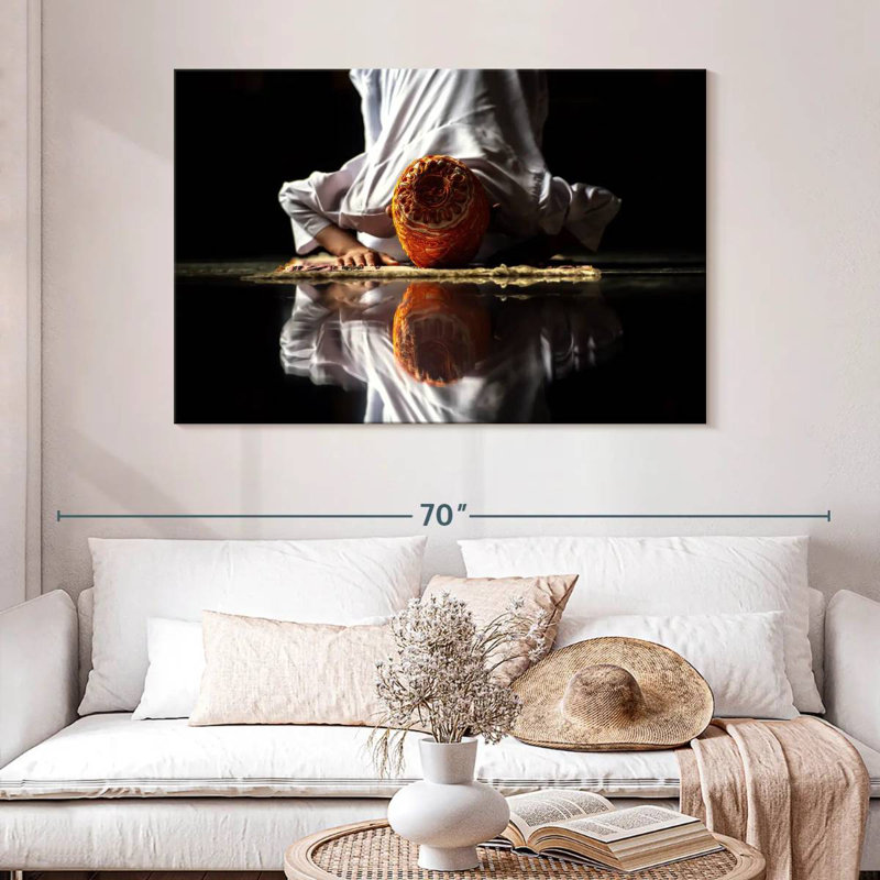 Prayer Haj Rite, 30" H x 45" W