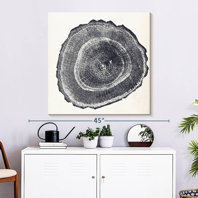 Harnek Tree Ring I, 33" H x 33" W